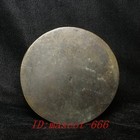 4 4 Inch Old Chinese Bronze Carving Dragon Ancient People Prink Toilette Mirror