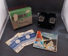 Vintage Bakelite View-master   1939 - 62 World   s Fair Reels   Box - B761 88 89