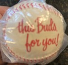 Vtg Budweiser Baseball Beer Tap Handle Draft This Buds For You New Old Stock