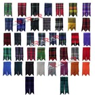 Aar Kilt Flashes Scottish Multi Color Tartans Come Heavy Buckle   Garter