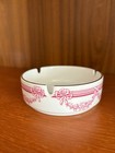     mint Vintage Ritz Hotel London Ceramic Ashtray     Gold Leaf Rim - Rare Color