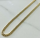 14k Solid Yellow Gold Cuban Link Chain 5mm 24    50 11 Grams 
