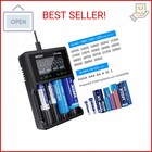 Xtar Vc4sl Upgrade Version Vc4s Smart Rechargeable Battery Charger Type C 4 Bay