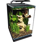 5 Gallon Glass Aquarium Kit W  Led Lighting   Hidden Filtration System New