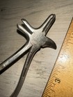 Antique Dental Surgical Hand Tool   Marked Unknown Maker