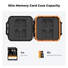 K f Concept 12 Slots Memory Card Case Sd Card Holder Waterproof Anti-shock Box