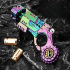 Mini Fidget Toy Launcher Metal Edc Stress Relief Spinner Ring Desk Toy