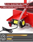 20 Gallon Low Profile Oil Drain Pan Oil Change Pan 110v Electric Pump 8ft Hose
