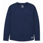 Trunks Surf   Swim Co Mens Upf 20  Navy Long Sleeve Rash Guard Sun Shirt L
