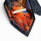 Peek A Boo Tie Pin Up Peekaboo Nude Naked Woman Girl Risque Necktie Navy Paisley