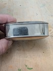 Vintage Small Tin Metal Box Container Small Tobacco Coins Spices Keys Primitive 