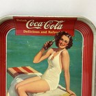 Authentic 1939 Springboard Girl Coca-cola Serving Tray America Art Works