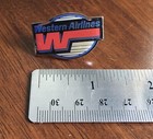 Vintage 1980   s Western Airlines W Lapel Pin