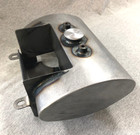 Usa Made Oval Center Fill Custom Oil Tank W  Battery Tray For Harley   Customs