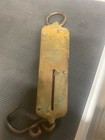    vintage Antique Chatillon s Balance No  2 Brass Hanging Spring Scale 50lb 1892   