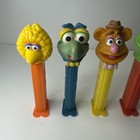 Lot Of 8 Vintage Pez Dispensers Muppets Sesame Street Kermit  Miss Piggy Gonzo