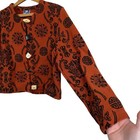 Cheppu Women Jacket Size Small Artsy Indie Nepal Retro Boho Artisan Folk Cropped
