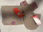 Canadagoose Winter External Warmth  scarf hat touchscreen Gloves  Beige Three