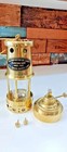 Vintage Brass Miners Lamp Lantern Oil Lamp 100  Working Antique Gift Home Decor