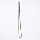 Silver Metal Heishi Beads Ethiopia