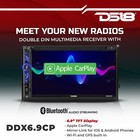 Ds18 Ddx6 9cp 6 9  Touchscreen Double-din Headunit Bluetooth Apple Car Play