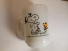 Peanuts Fire King Snoopy Woodstock Mug At Times Life Is Pure Joy Vintage 1965