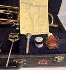 Vintage Conn Trumpet Student Bundle - Hard Case  Mouthpiece  Accessories   Tuner