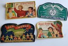 Lot Of  4  Vintage Needle Books Sewing Susan Finepoint Our World Happy Home Nf
