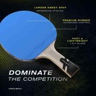 Ping Pong Paddles - Professional Level Table Tennis Rackets With Carbon Fiber   