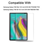 For Samsung Galaxy Tab S6 T860 T865 10 5 Inch Hd Tempered Glass Screen Protector