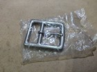 23-qty  B7975 1 1 2  Nickel Matte  Center Bar Buckle  Solid Brass-ll