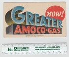 Vintage Amoco Gas American Oil Co  Unused Ink Blotter  1930 s-40 s