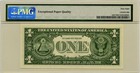 1957b  1 Silver Certificate Star Note Fr  1621  Pmg Superb Gem Unc 68 Epq