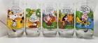 Vintage Mcdonald s Peanuts Camp Snoopy Collection Glasses - Complete Set Of 5