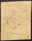 Us Stamps  csa 1 Used  Confederate States With Crease  Scv  175