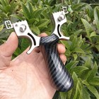 Professional Slingshot For Adults Kids Hunting Catapult High Velocity Shoot Kit