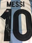 Argentina 2024 Anniversary Lionel Messi Signed Autographed Jersey Beckett Bas