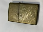 Vtg 90s Usa Made I Zippo Xv Cigarette Lighter Venetian Floral Scroll Work