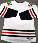 Bauer  dallas Blackhawks Elite custom Jerseys-wh bk rd Various Sizes Available