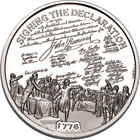 America 250th Niue Half Dollar Declaration Of Independence