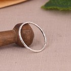 925 Sterling Silver Hammered Ring Dainty Textured Stacking Band Thin Finger Ring