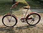 Vintage 1950   s Peerless Space Flight 26    Balloon Tire Bicycle Skiptooth