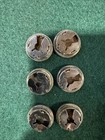 Indian Head Nickel Buttons Set Of Six