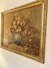 19th Century Signed Oil On Canvas Life Painting Titled  symphony Of Color  