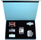 New Nip Oasis Collectable Pin Badge Set 6 Pins Logo Set Noel Liam Gallagher