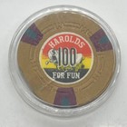 Harold s Club Casino Reno Nv  100 Chip Hce N4096 1965 - Ray I Pappy - From Fire