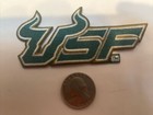 Usf University Of South Florida Brahmans Rare Embroidered Iron On Patch 4    X 1 7