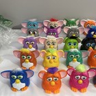 Vtg Mcdonalds Furby Toys Complete 80 Pc Set 1998  All 80 Original Bags Included 