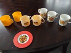 Large Lot Vtg Play Dishes   Kitchen Accessories 20  Pieces Read Chilton 