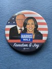 2024 Kamala Harris Tim Walz Presidential Pinback 2 25 Inch Button